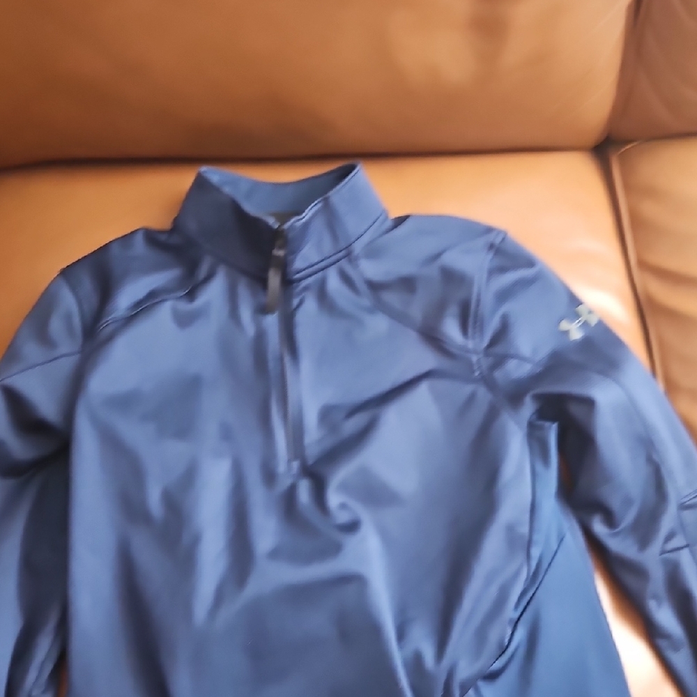 Under Armour Blue Quarter-Zip Pullover